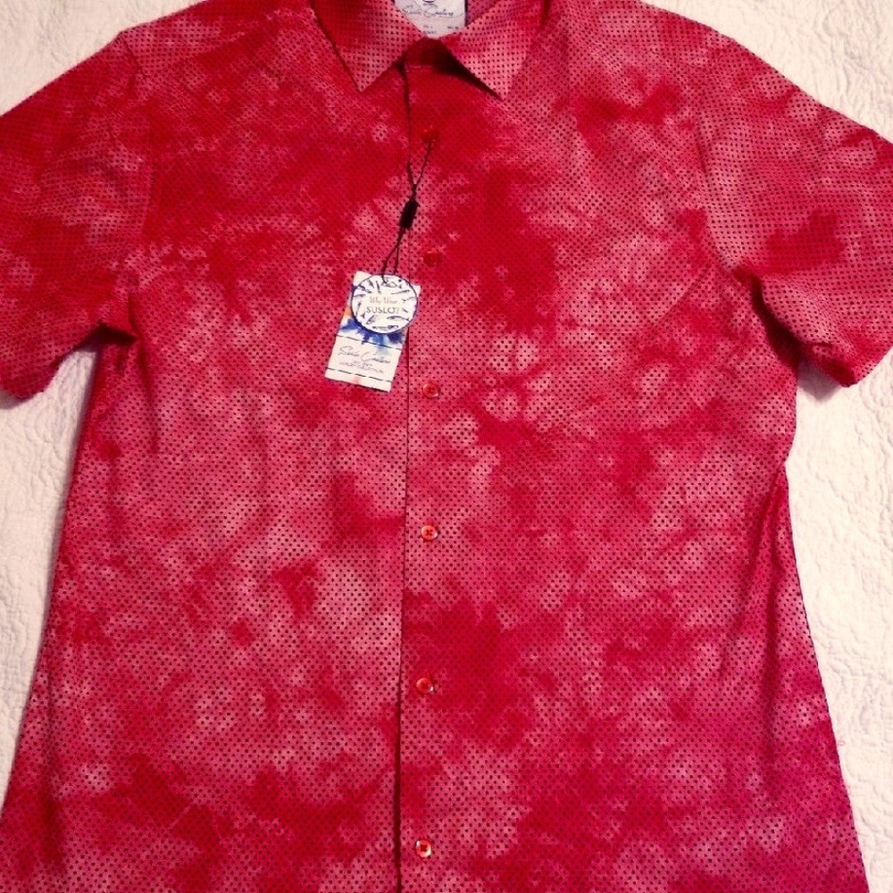 Short Sleeve Button Up, Slim Fit, Suslo Couture